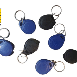 تگ RFID 125KHZ مشکی مدل جاسوئیچی(غیر قابل کپی)